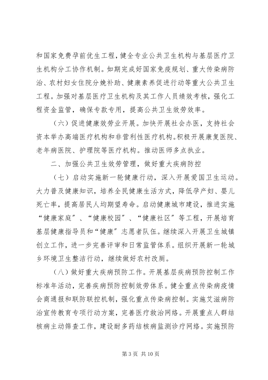 2023年医药卫生体制改革工作要点.docx_第3页