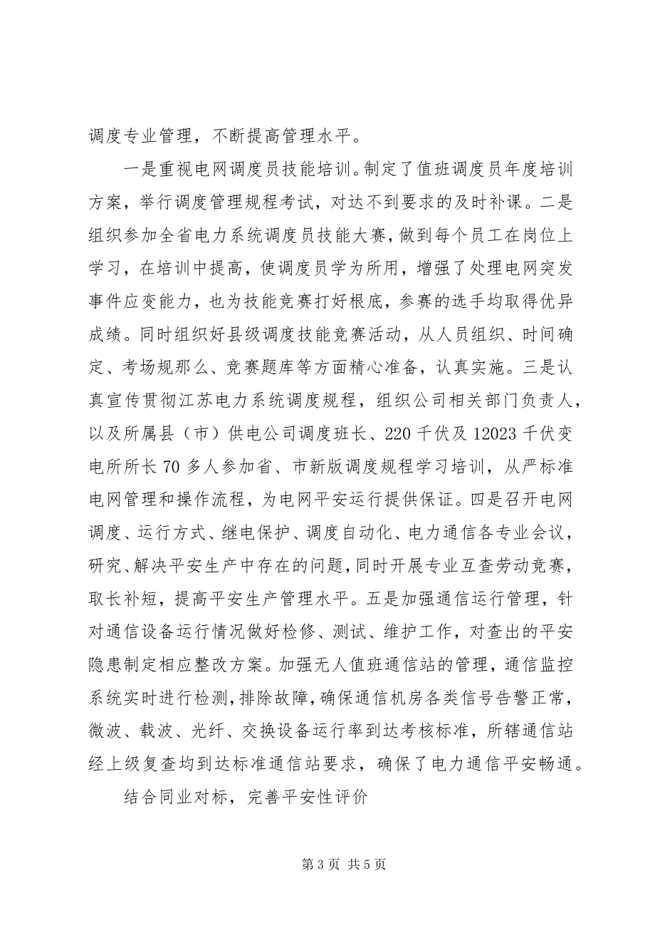 2023年安全性评价电网经验交流新编.docx_第3页