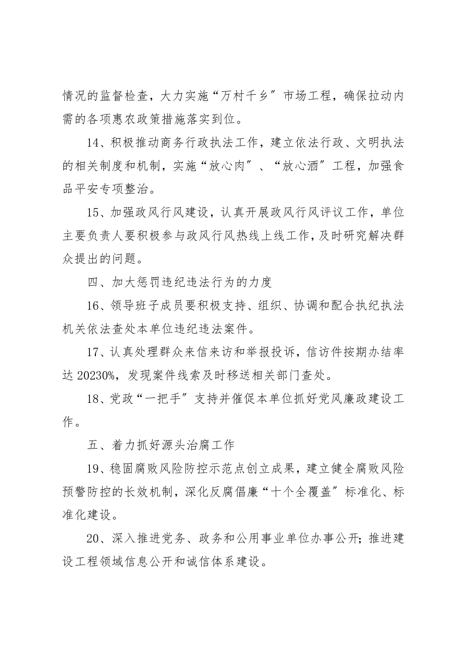 2023年党风廉政建设和反腐倡廉工作要点3篇.docx_第3页