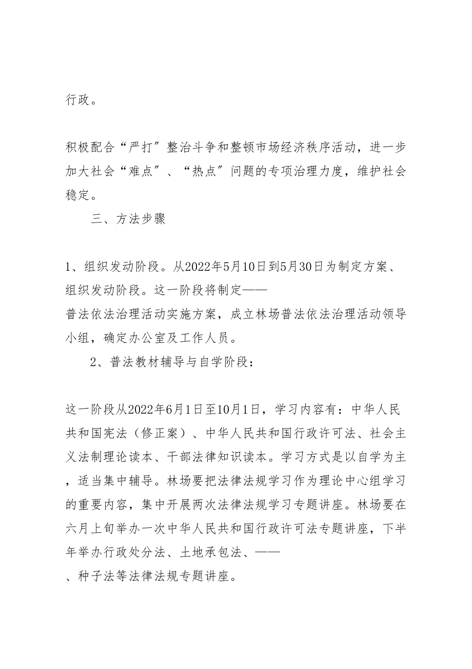 2023年四五普法依法治理活动实施方案 2.doc_第2页