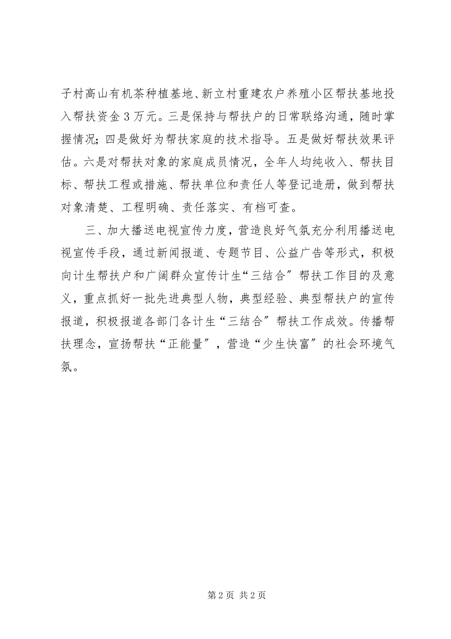 2023年乡镇文新广局计划生育“三结合”工作总结.docx_第2页