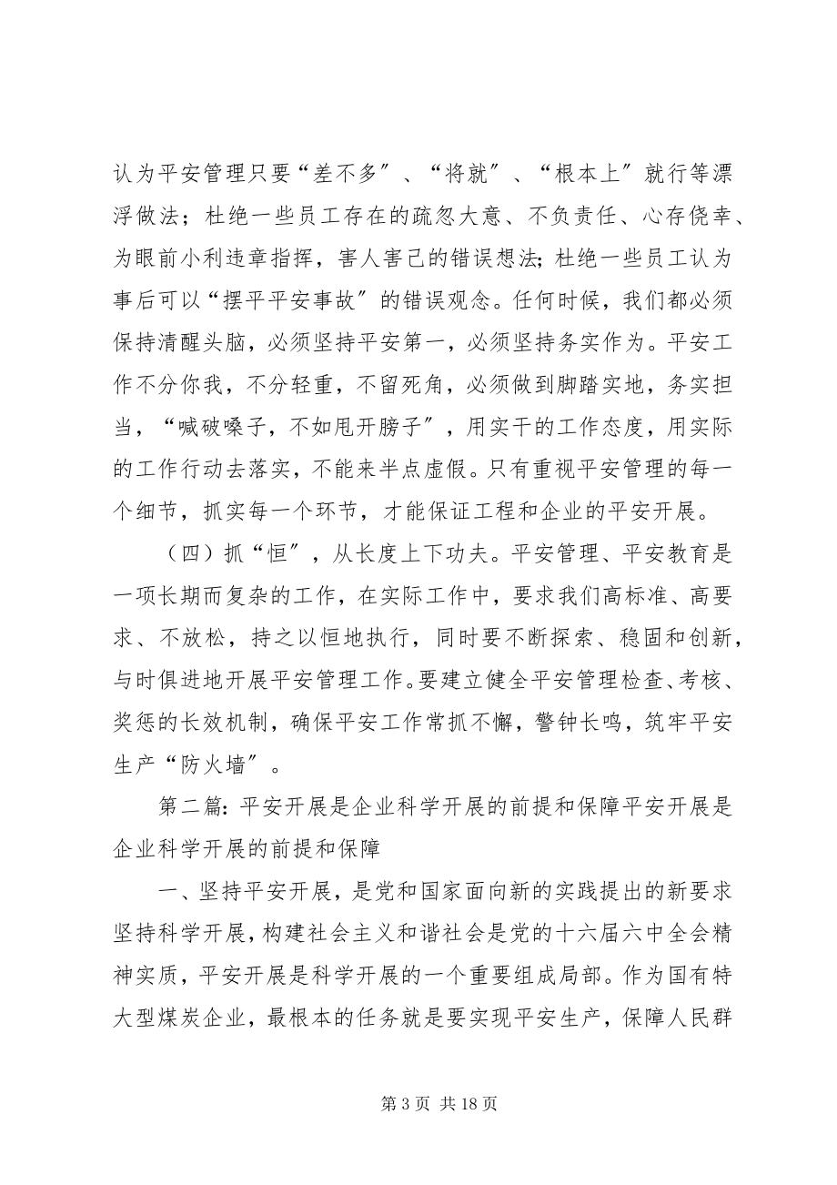 2023年安全是企业发展的保障新编.docx_第3页