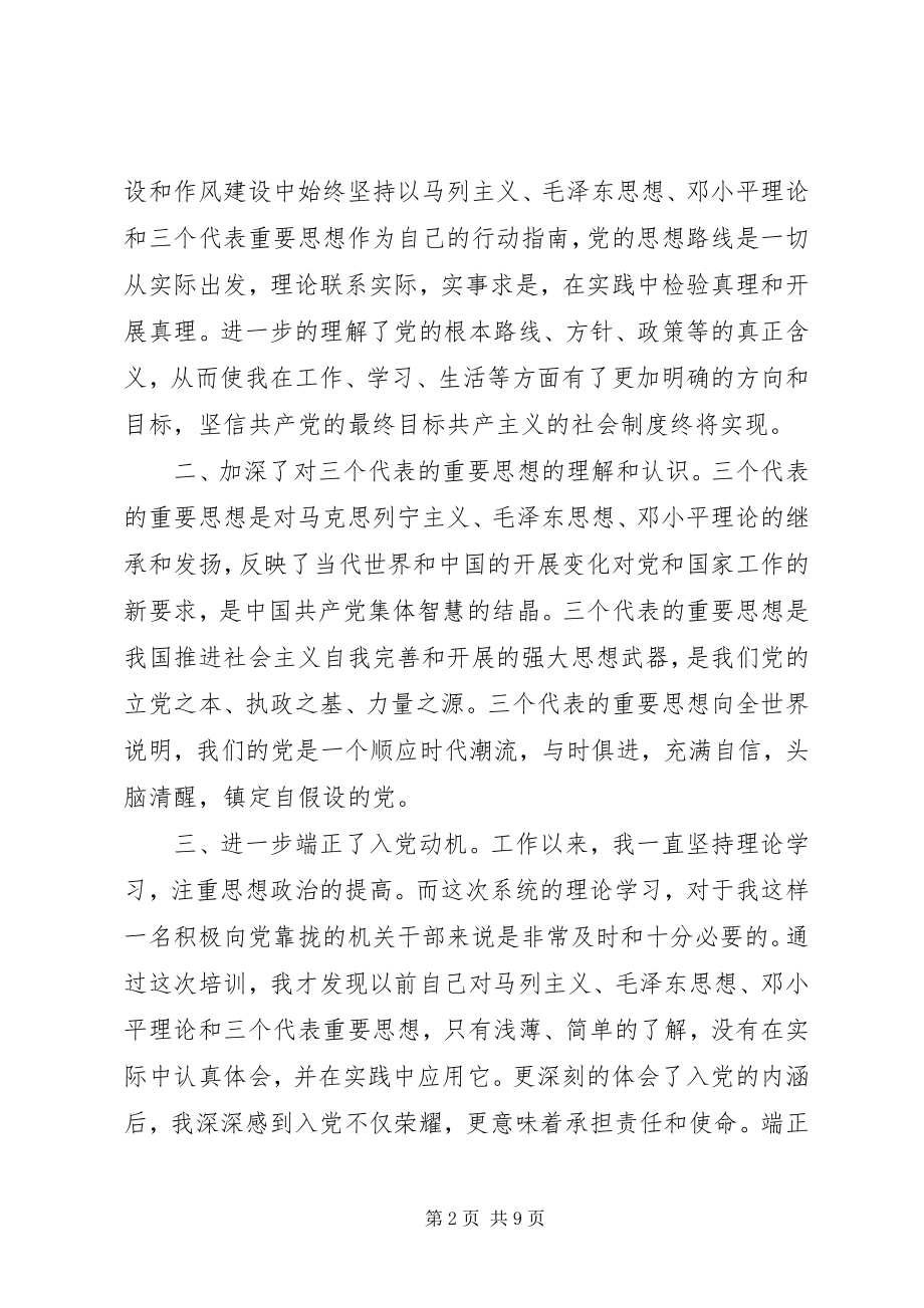 2023年入党积极分子民主评议表.docx_第2页