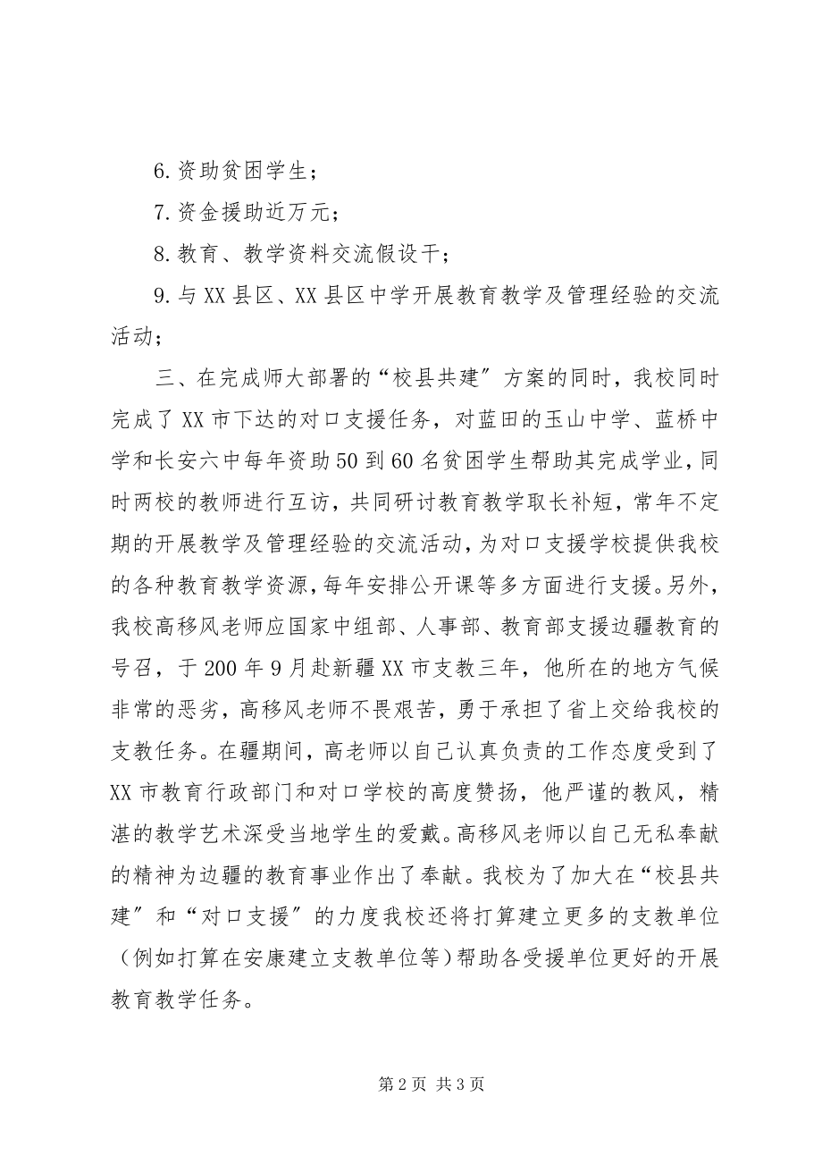 2023年师大附中先进集体及先进个人汇报材料.docx_第2页