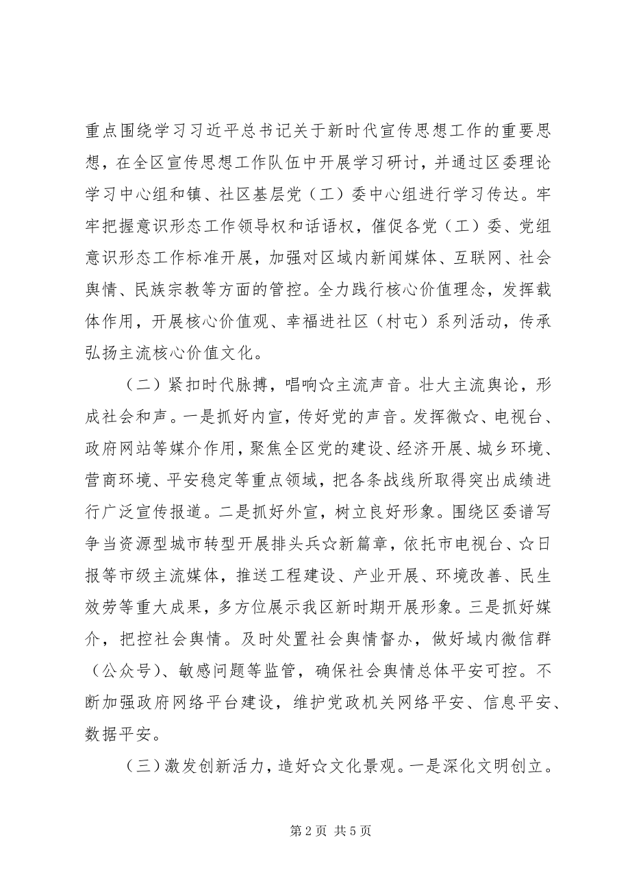 2023年在宣传思想工作座谈会上的表态讲话.docx_第2页