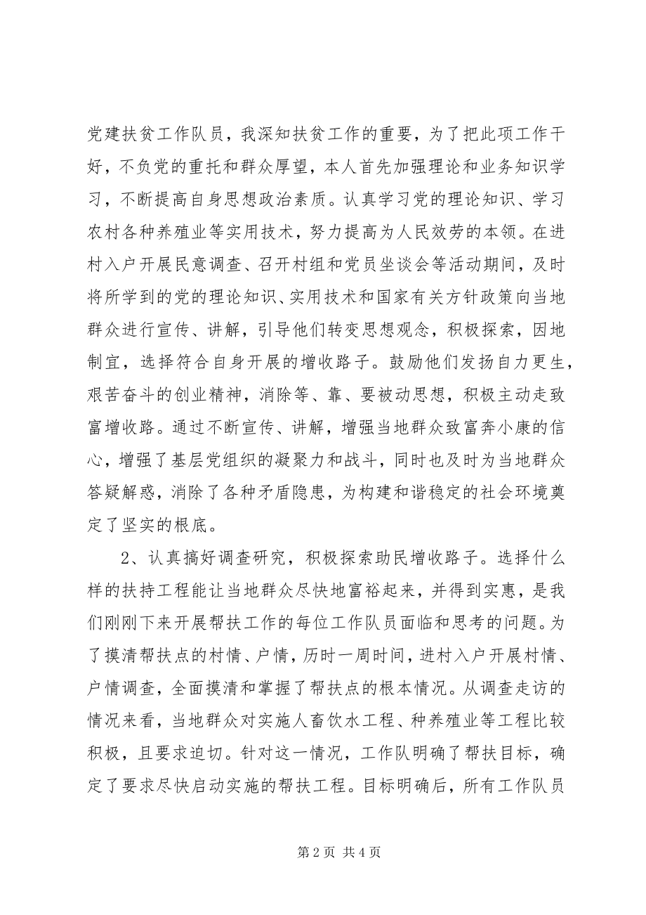 2023年个人党建专干某年工作总结.docx_第2页