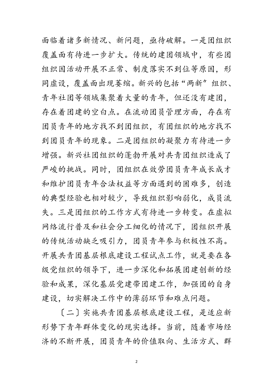 2023年领导在共青团基层基础建设动员会讲话范文.doc_第2页