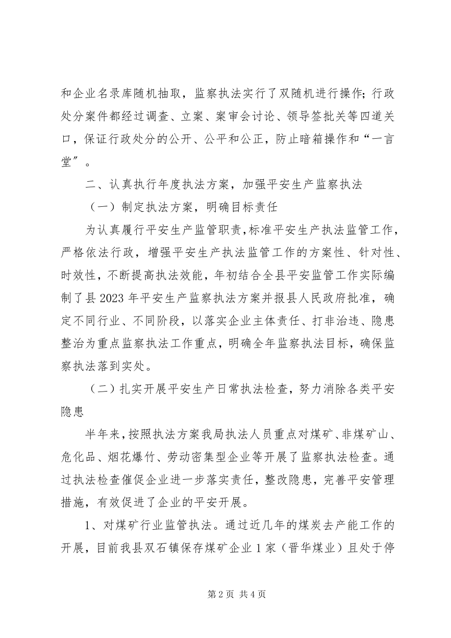 2023年安监局执法大队工作总结.docx_第2页