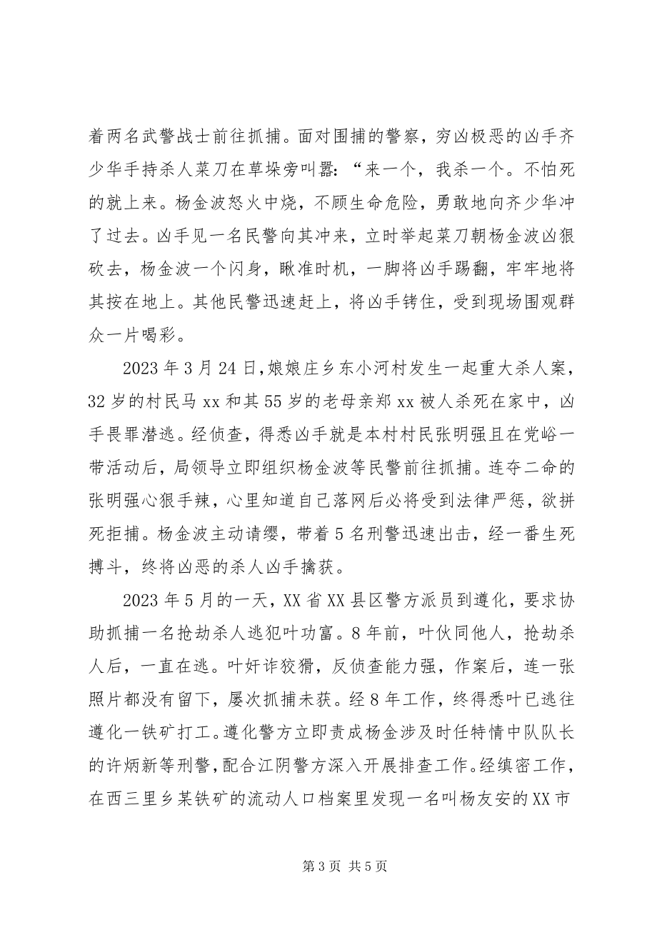 2023年刑警大队副中队长先进事迹.docx_第3页