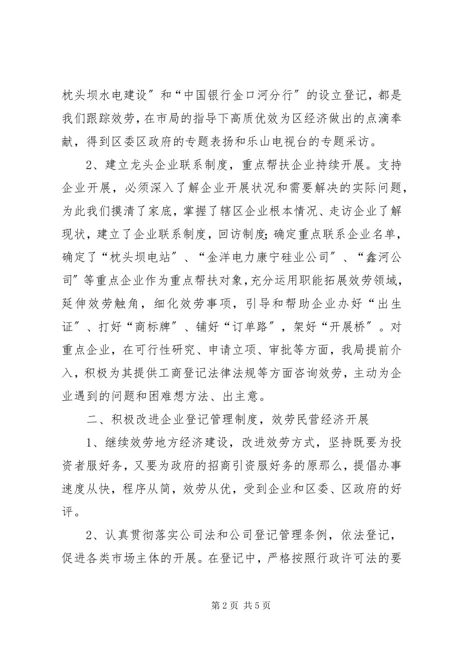 2023年工商企业登记工作年终总结.docx_第2页