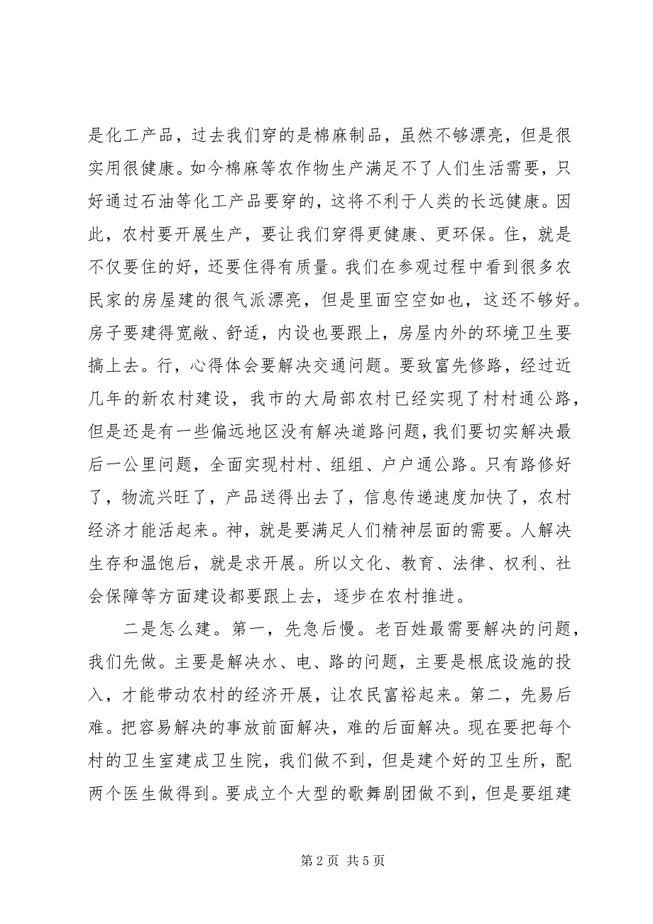 2023年某领导在全市新农村建设调度会上的致辞.docx_第2页