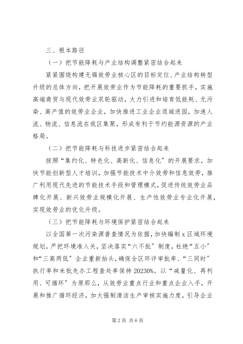 2023年区政府推进节能降耗的实施意见.docx_第2页