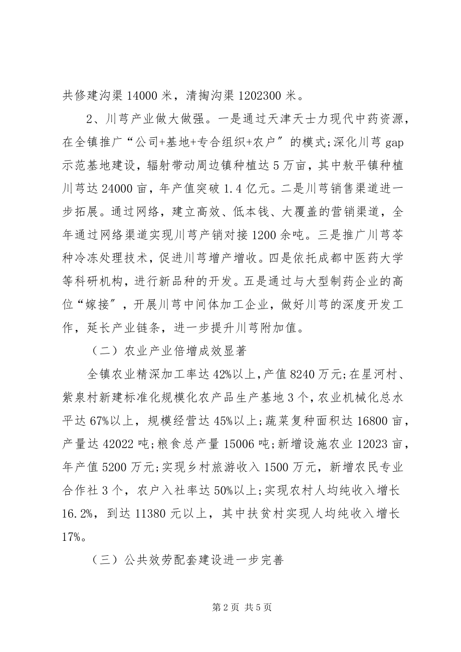 2023年乡镇政府三农工作总结和下一年工作计划.docx_第2页