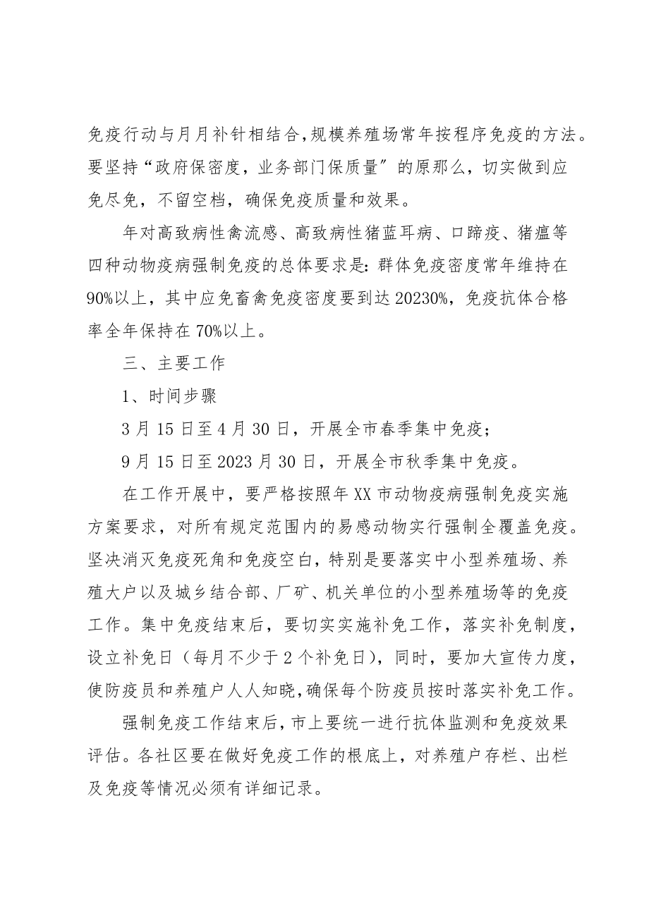 2023年动物疫病强制免疫方案.docx_第2页