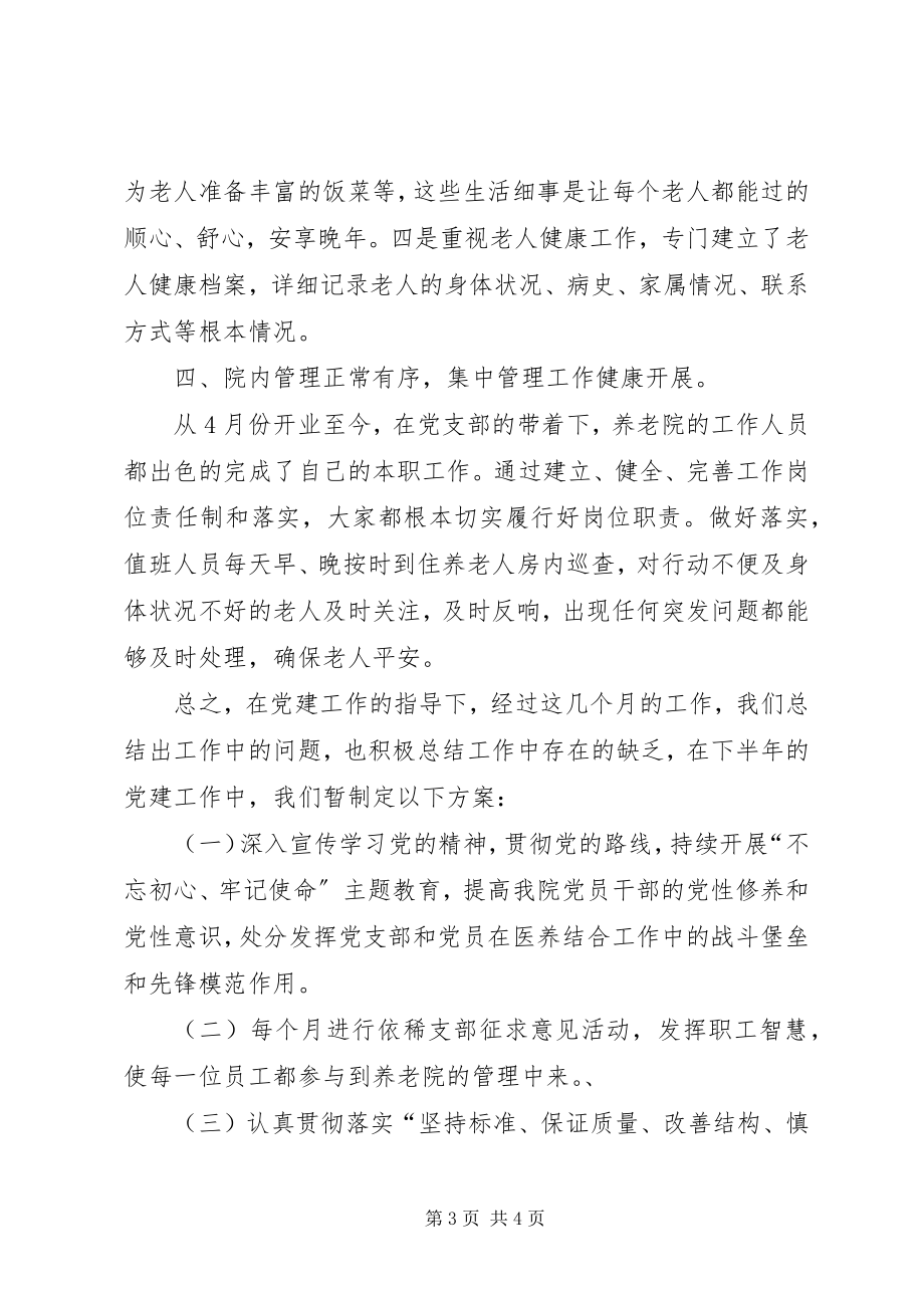 2023年养老院上半年党建工作总结及下半年工作计划.docx_第3页