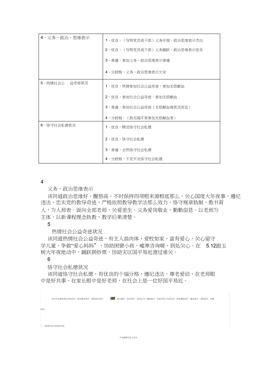 2023年思想品德鉴定表样表.docx_第2页