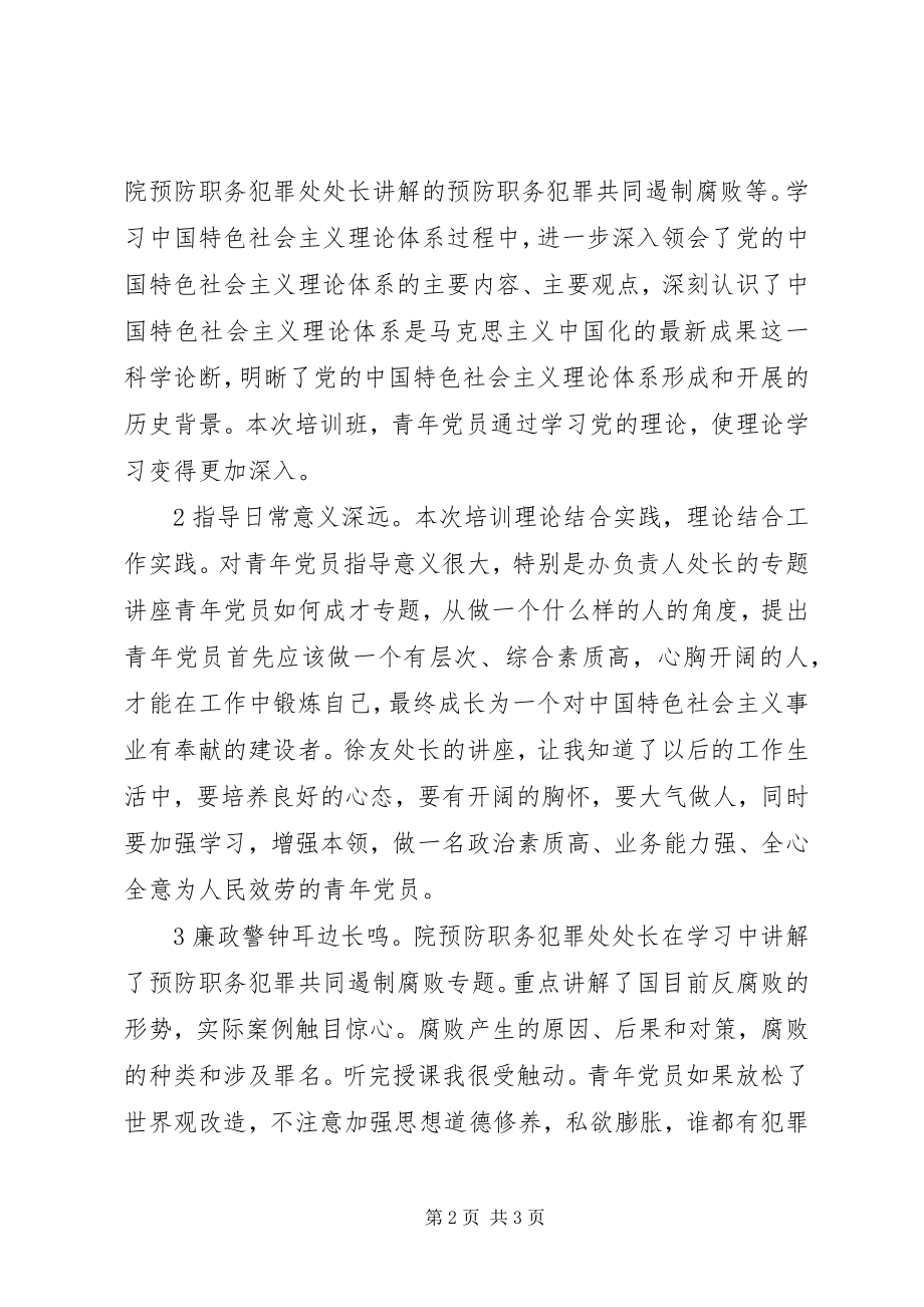 2023年青年党员理论教育学习体会.docx_第2页