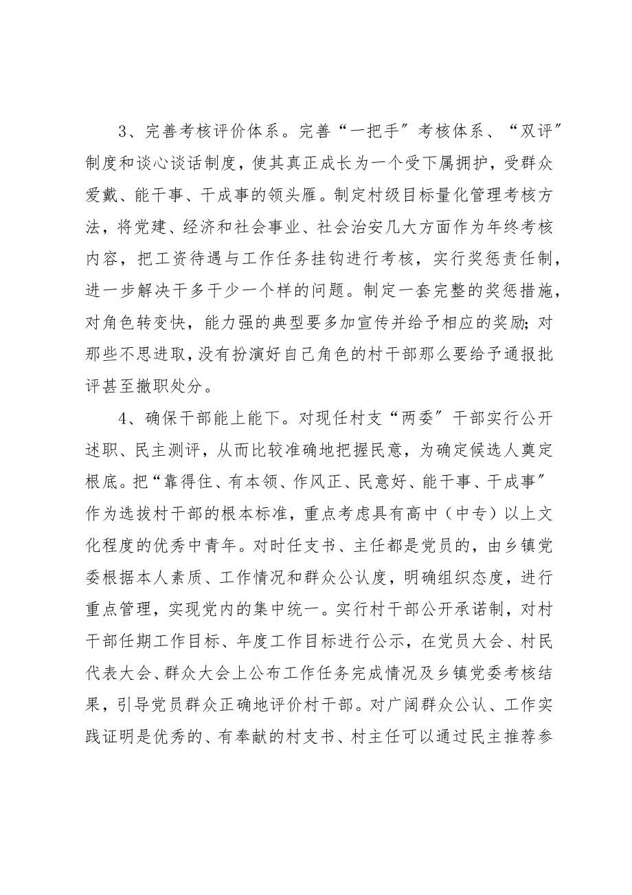 2023年村支两委一肩挑经验交流材料新编.docx_第3页