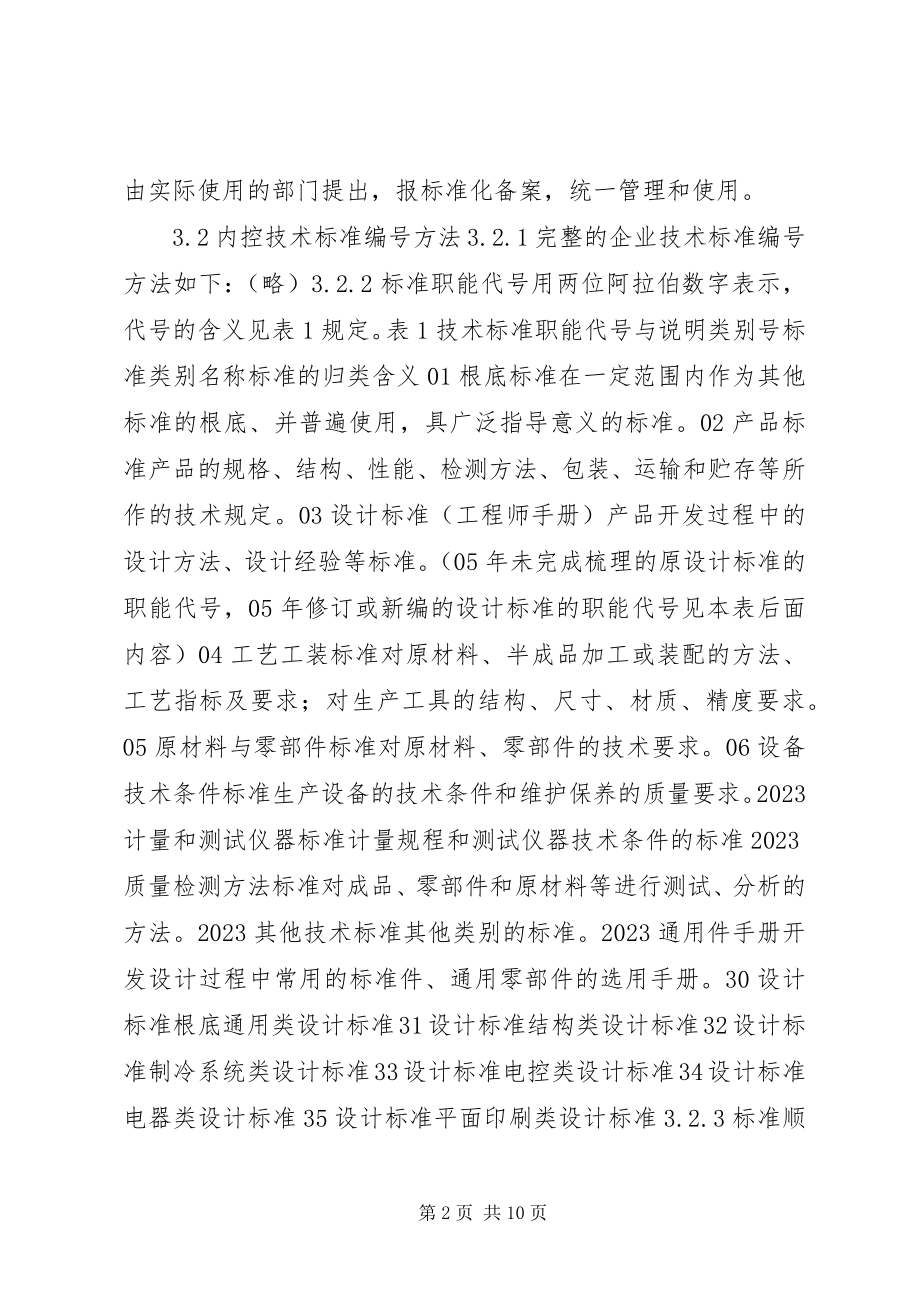 2023年生产企业技术标准管理制度.docx_第2页