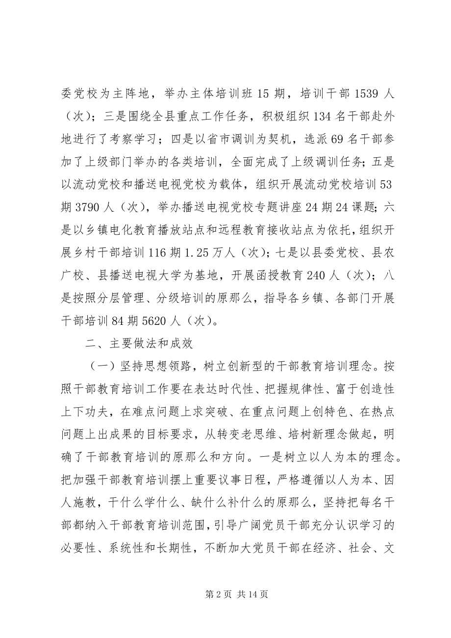 2023年市教育培训工作总结.docx_第2页