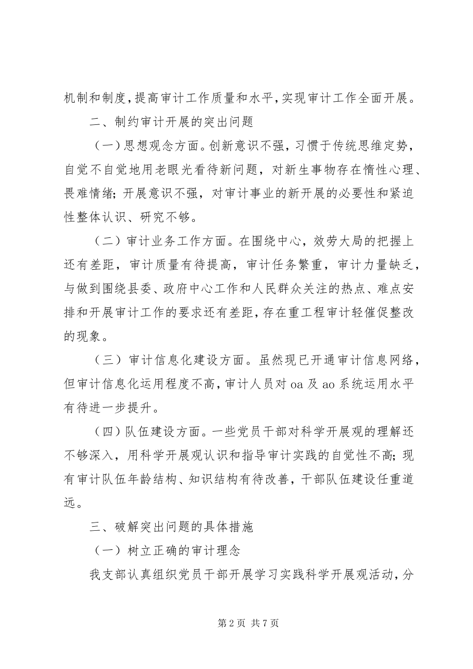 2023年审计局工作创新的汇报材料.docx_第2页