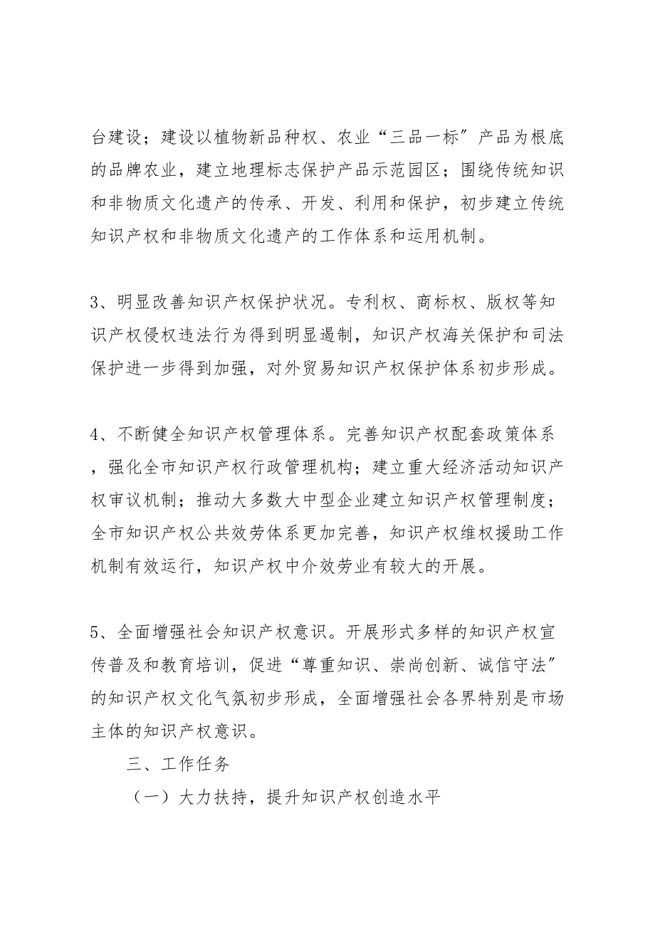 2023年贯彻知识产权战略行动方案.doc_第3页