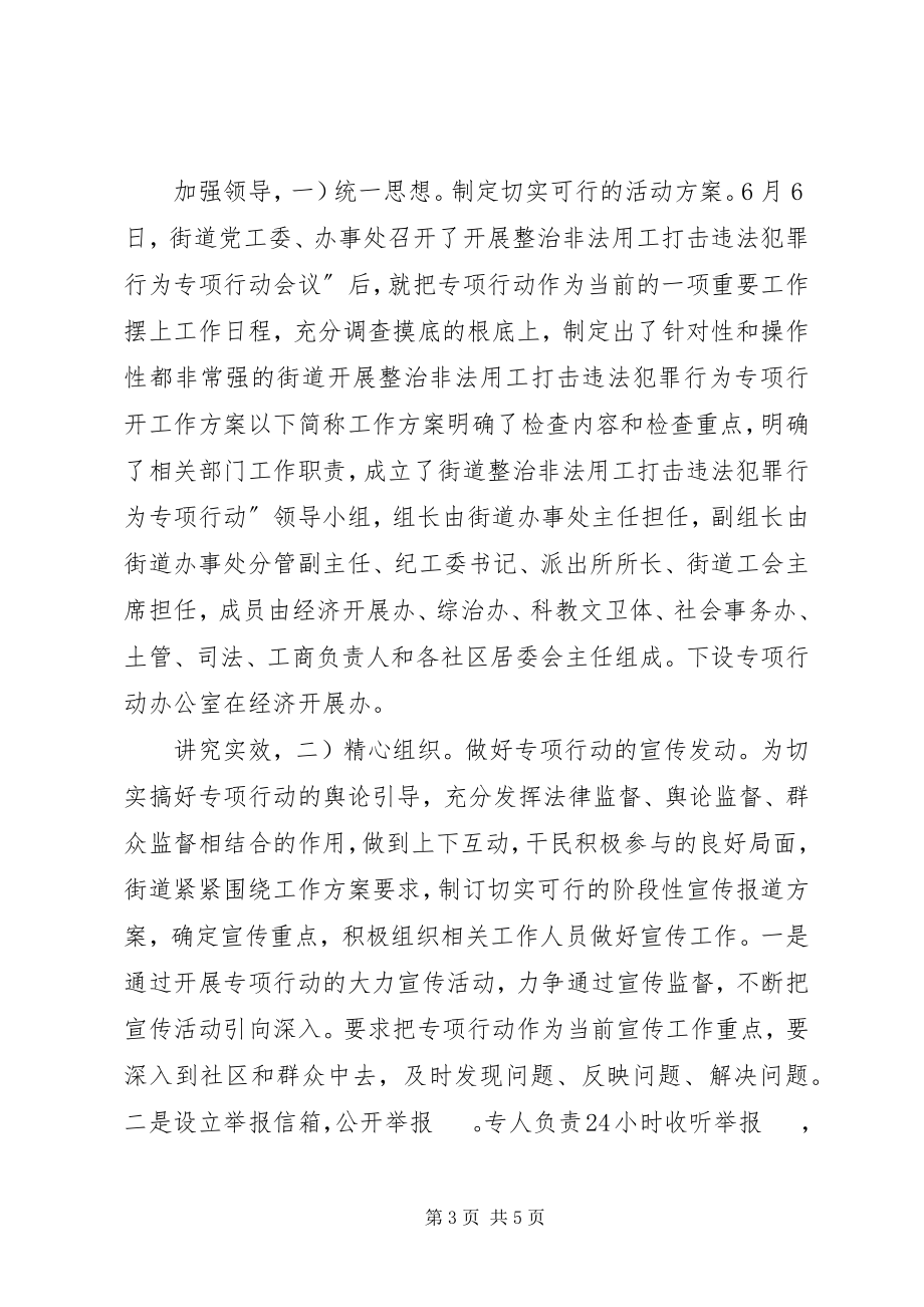 2023年街道打击违法犯罪行为工作总结.docx_第3页