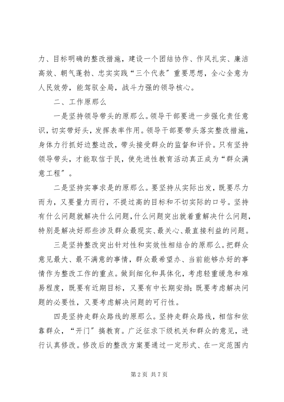 2023年区委班子保持共产党员先进性教育活动整改方案.docx_第2页