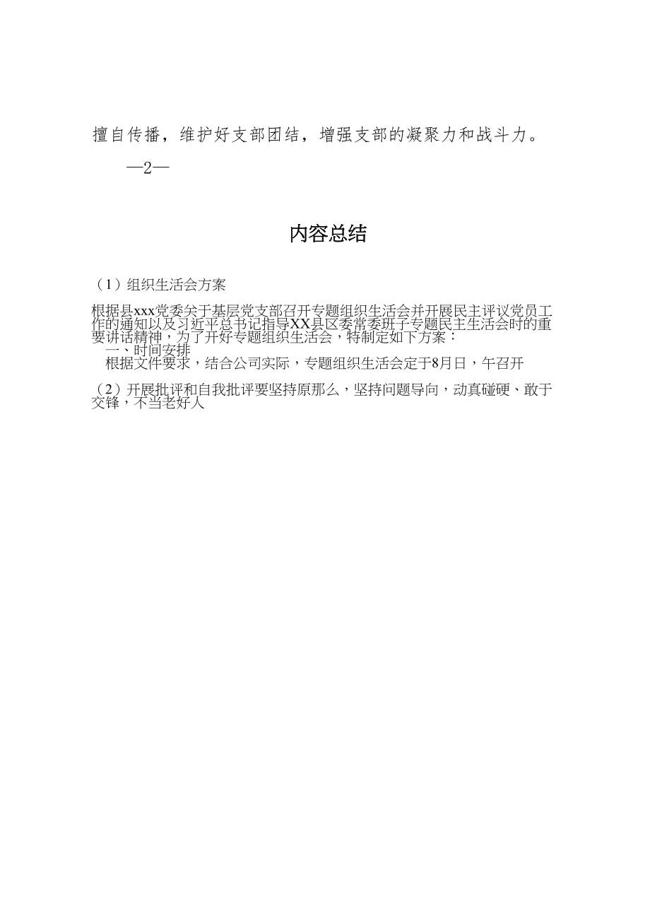 2023年组织生活会方案 .doc_第3页