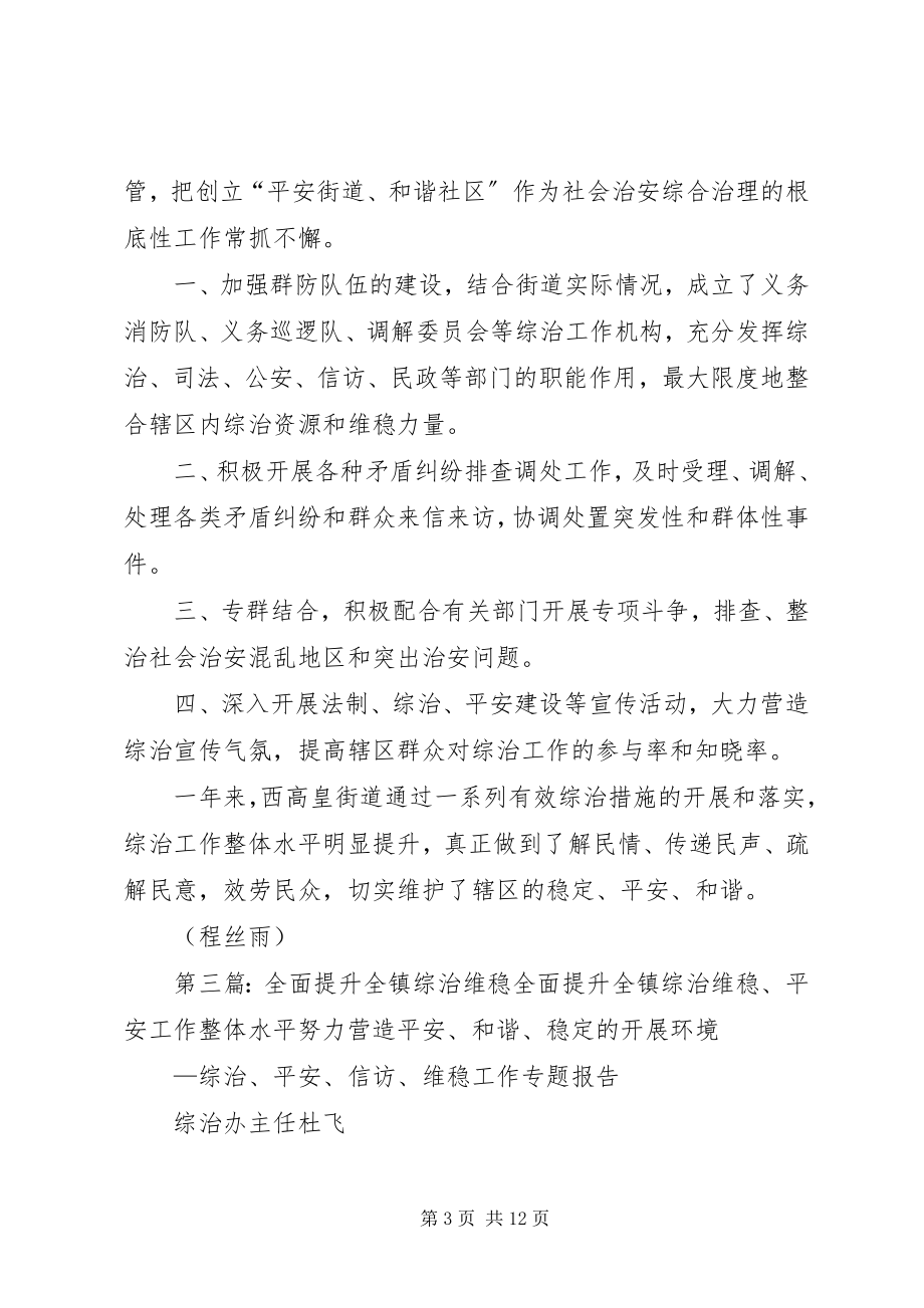 2023年加大综治维稳力度提升群众安全指数.docx_第3页