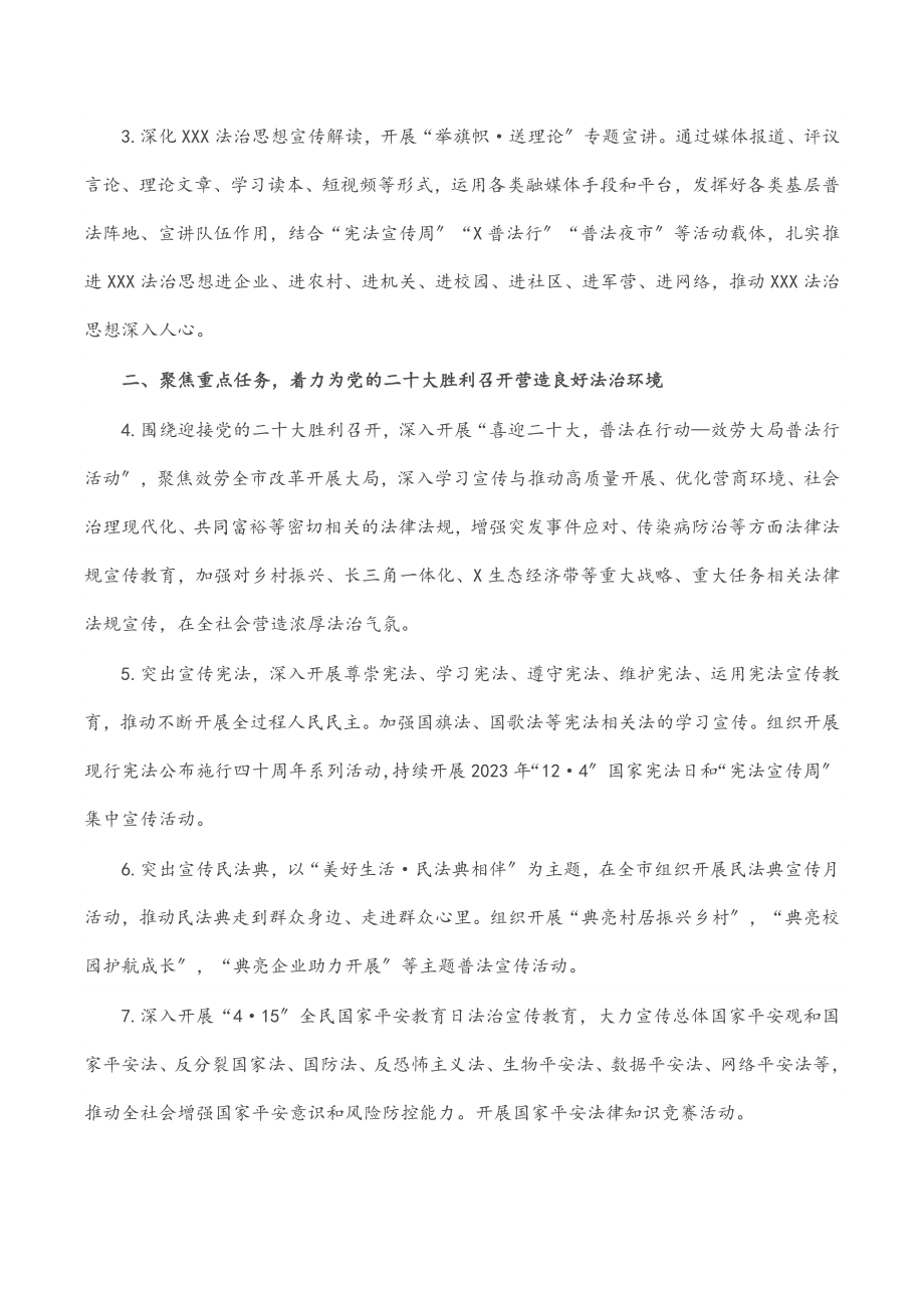 2023年全市普法依法治理工作要点.docx_第2页