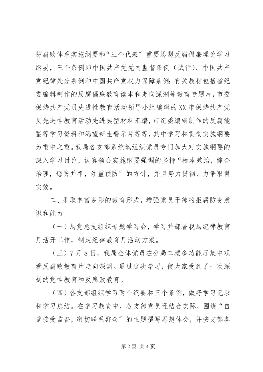 2023年纪律教育月学习活动总结总结.docx_第2页