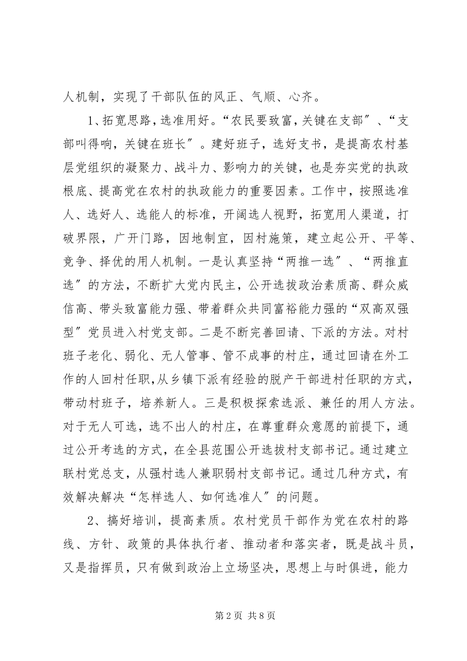 2023年夯实党的执政基础构建农村党建长效机制.docx_第2页