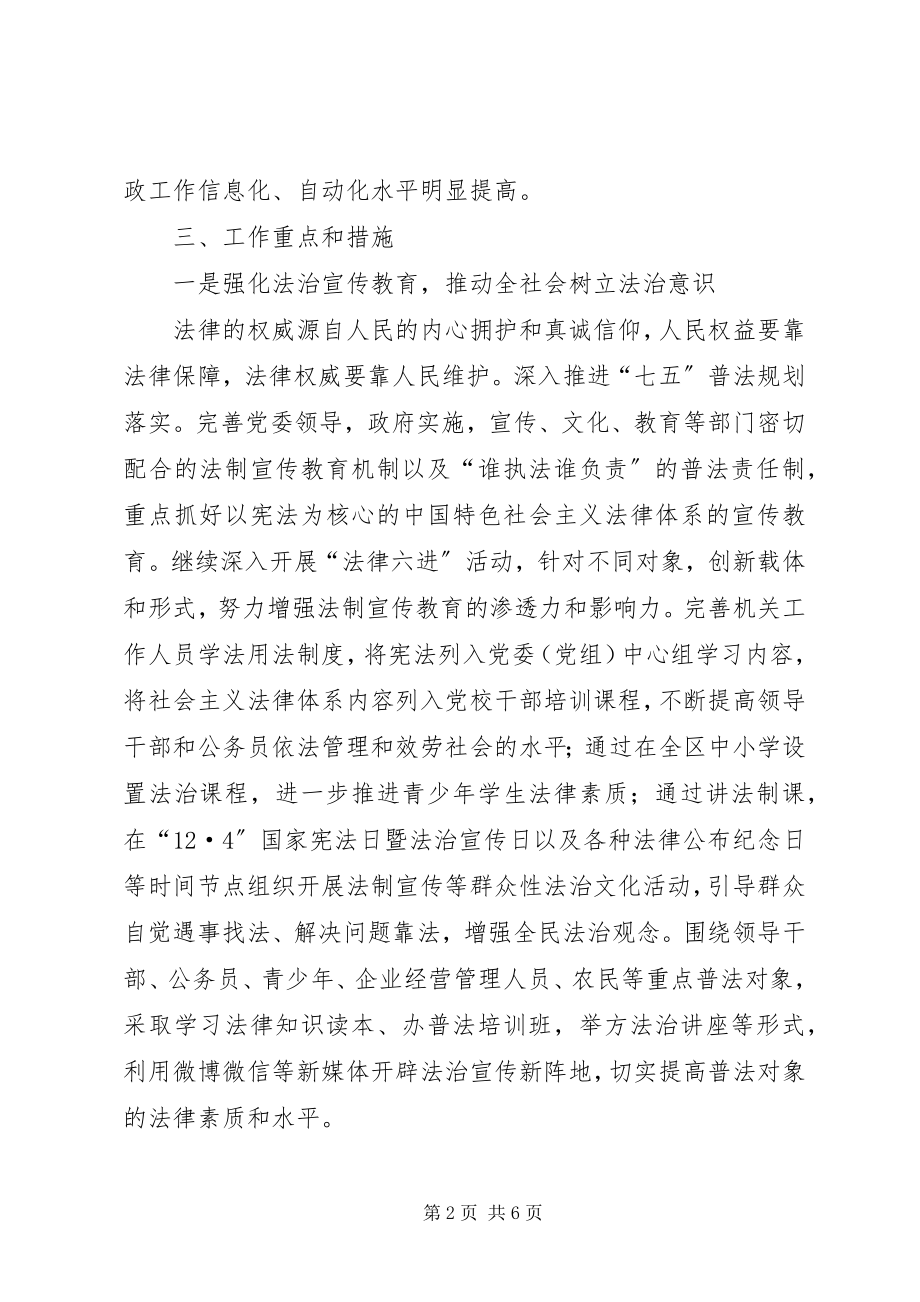 2023年司法局司法行政工作规划.docx_第2页