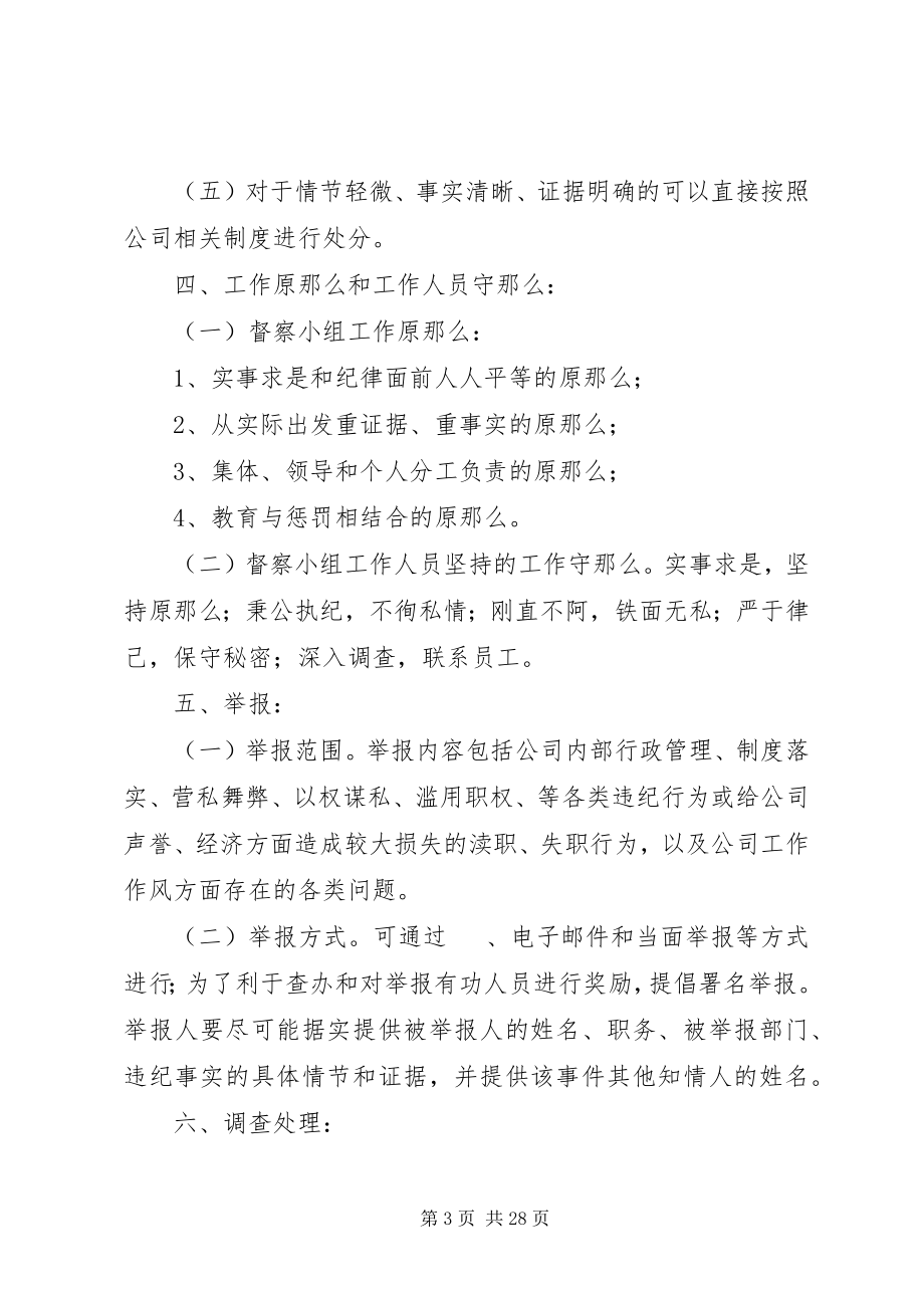 2023年公司制度执行督察办法.docx_第3页