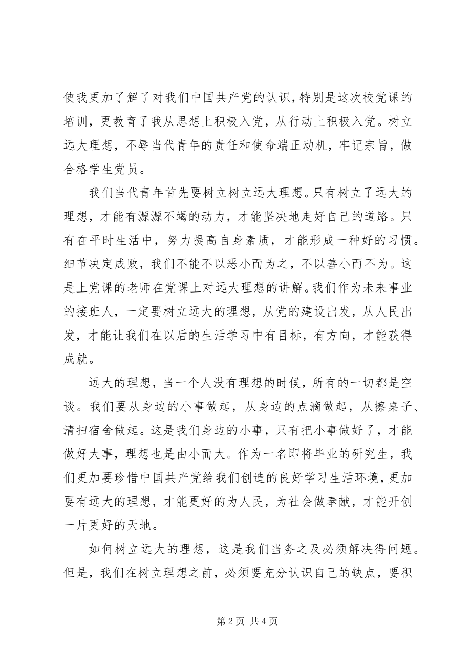 2023年党员思想汇报党员的理想.docx_第2页