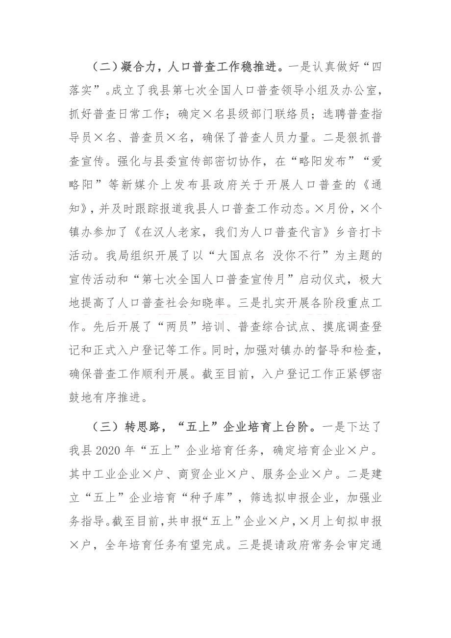 县统计局2020年工作总结.docx_第2页