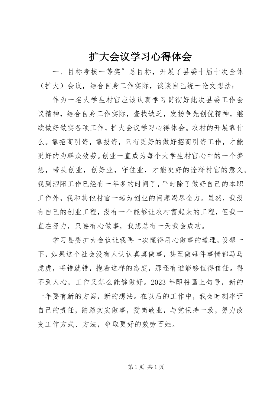 2023年扩大会议学习心得体会.docx_第1页