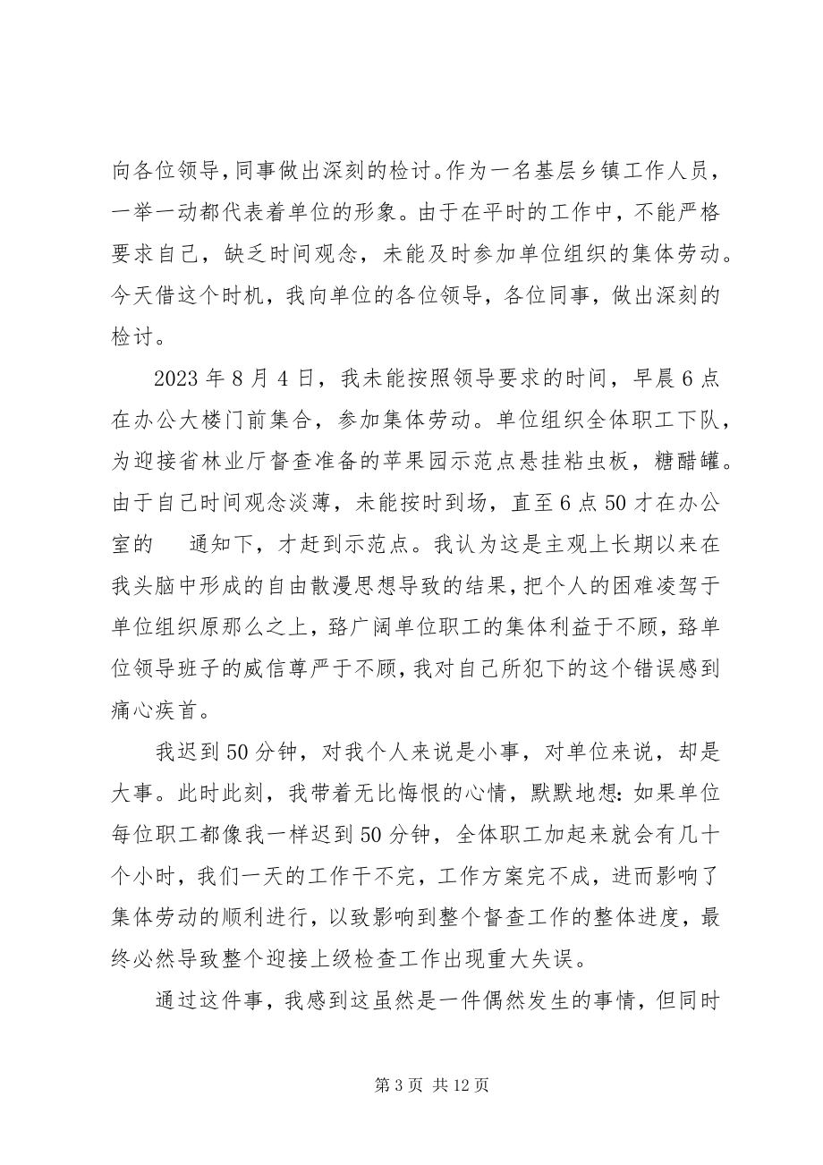 2023年公职人员办企业检讨书.docx_第3页