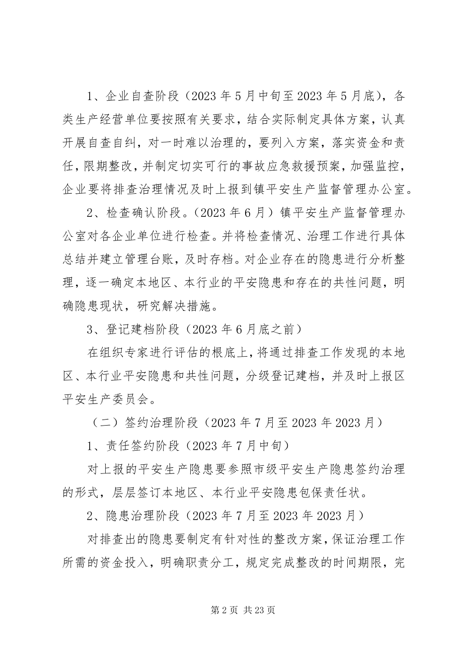 2023年宁河镇开展重大安全生产隐患排查治理专项行动实施方案.docx_第2页