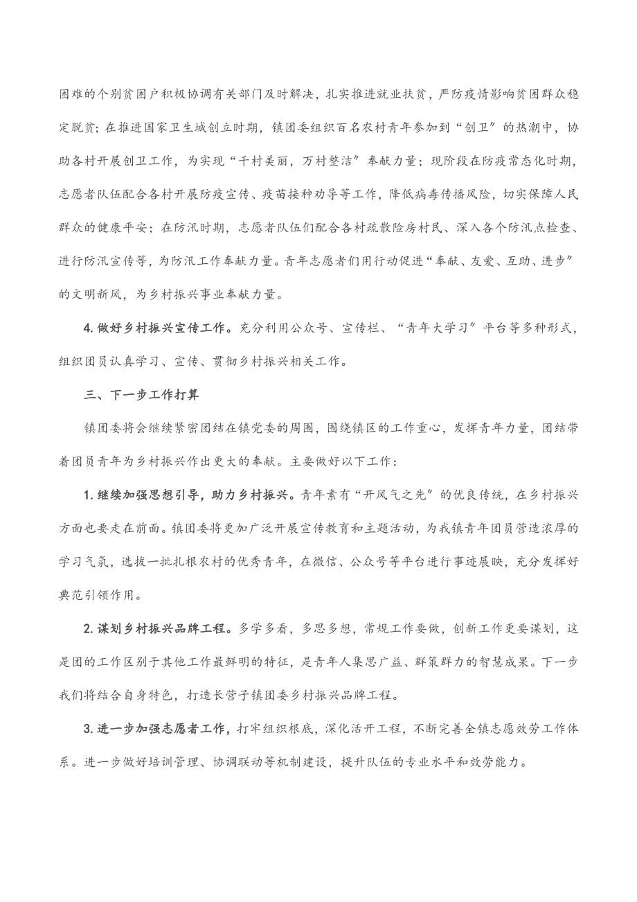 2023年镇团委乡村振兴工作总结.docx_第2页