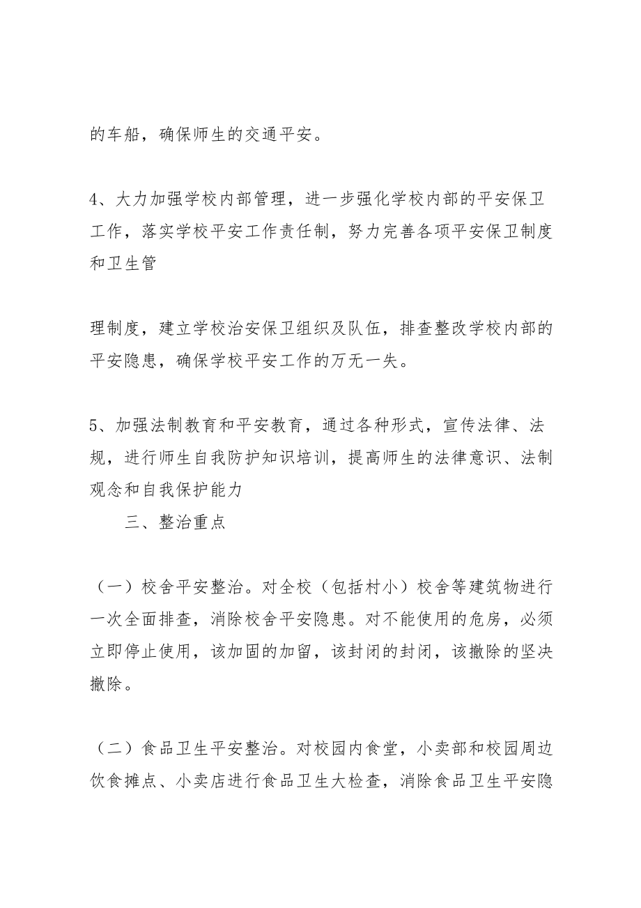 2023年学校校园及周边环境专项整治实施方案 4.doc_第2页