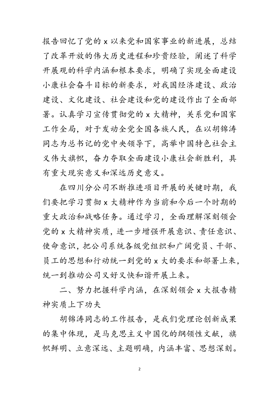 2023年公司努力把握科学发展观深刻内涵范文.doc_第2页