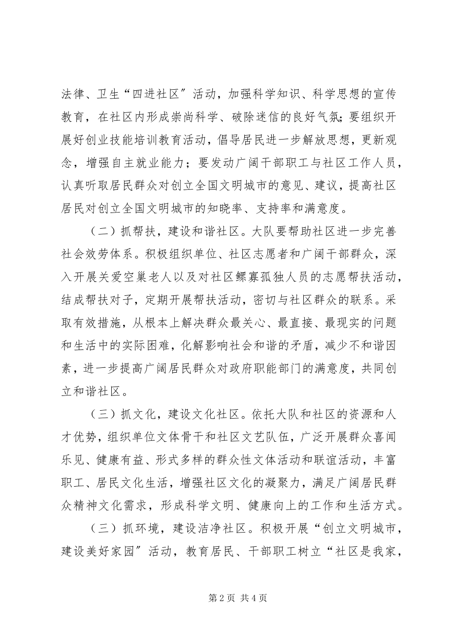 2023年卫生局与社区结对共建活动方案.docx_第2页