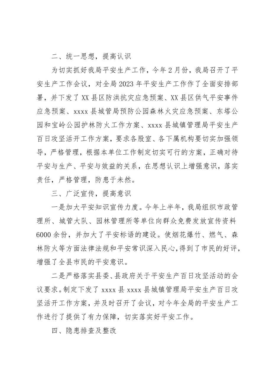 2023年城镇管理局安全生产年终工作总结.docx_第2页