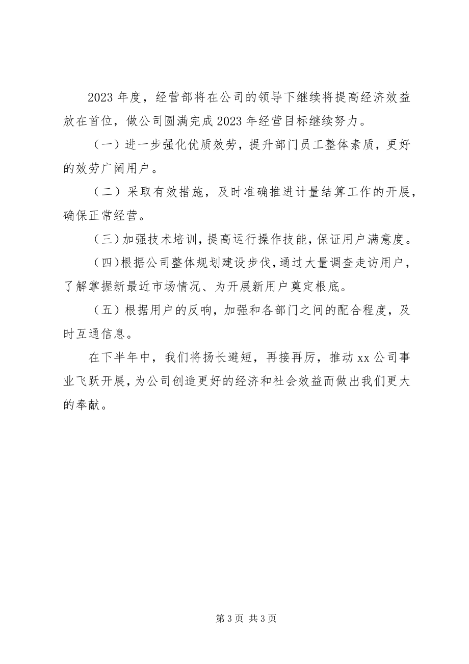 2023年经营部工作总结暨工作安排.docx_第3页