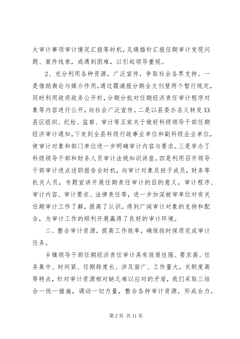 2023年乡镇干部任期经济审计总结.docx_第2页