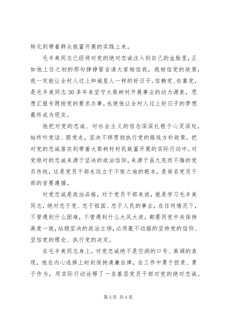 2023年学习毛丰美先进事迹心得体会三篇.docx_第3页