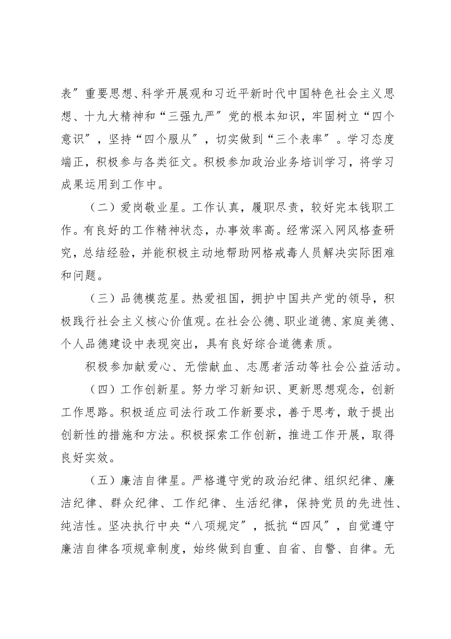 2023年党支部警察党员星级管理实施方案.docx_第2页