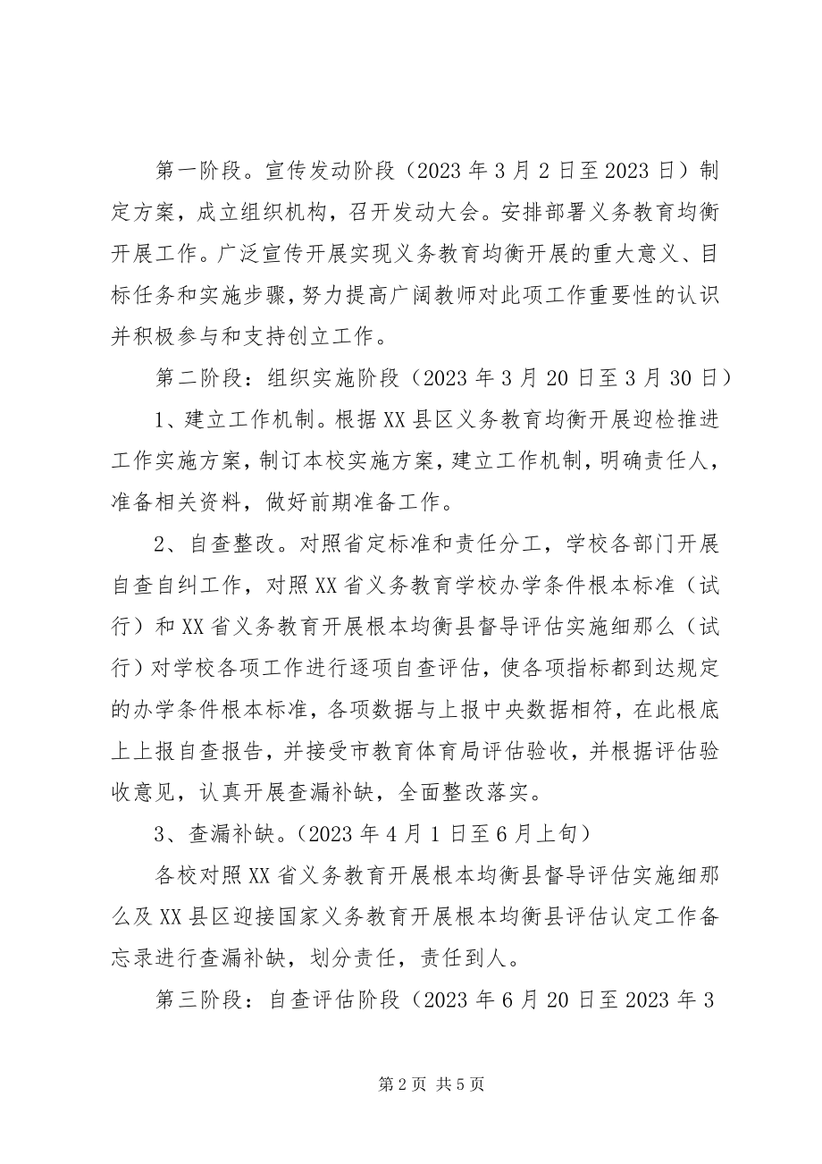 2023年习酒镇中学义务教育基本均衡迎国检工作实施方案.docx_第2页